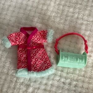 2/$15 Fancy Nancy doll sleepover clothes set